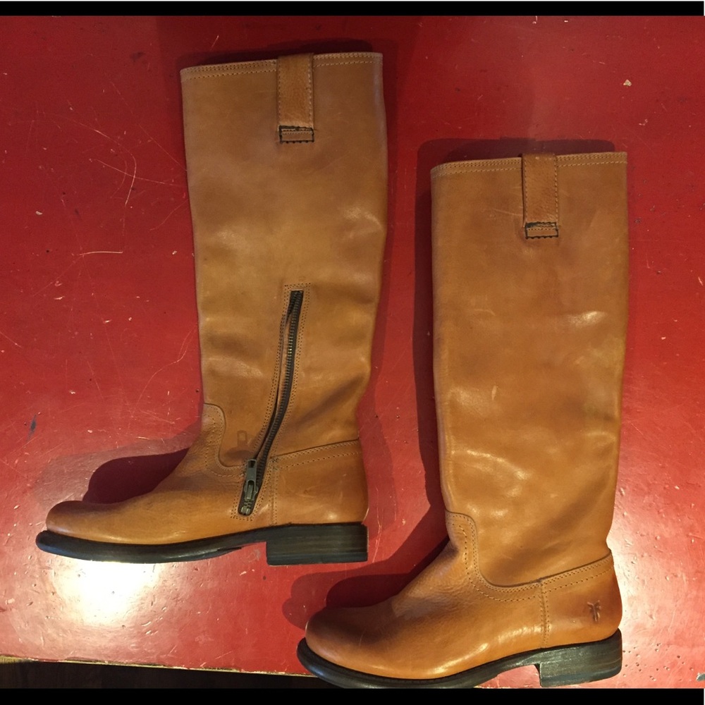 FRYE Jenna Tall Riding Boots 7